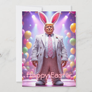 Trump - Glad påsk Julkort