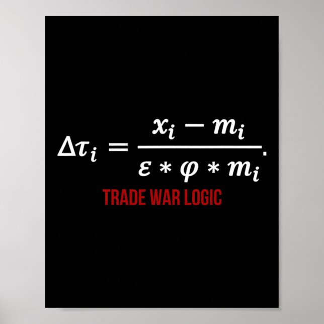 Trump Global Reciprocal Formel Tariffs Shirt - Ta Poster (Framsidan)