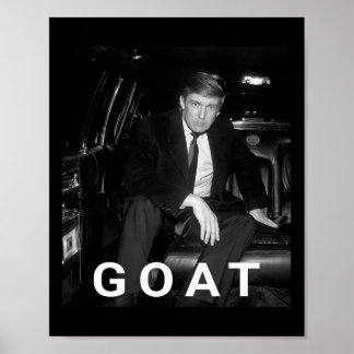 Trump Goat Republican Konservativ Gift Trump 2024 Poster