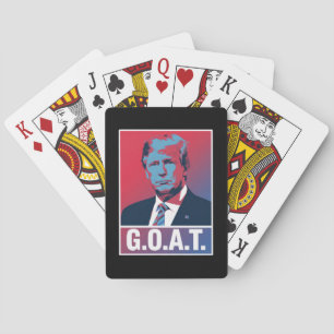Trump GOAT Valet 2024 Republikansk Vintage Casinokort
