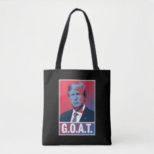 Trump GOAT Valet 2024 Republikansk Vintage Tygkasse