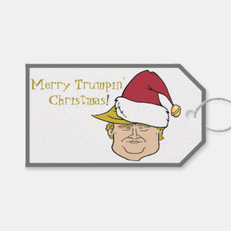 Trump God jul Anpassningsbar Gift-Märkre Presentetikett