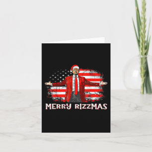 Trump God Jul Roligt Humoristiskt Trump Dans Jul Kort