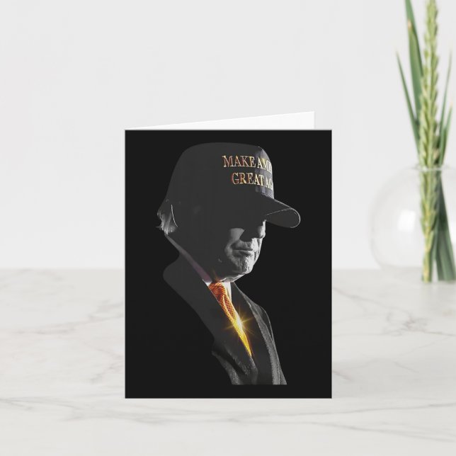 Trump Golden Mega Kort (Framsida)