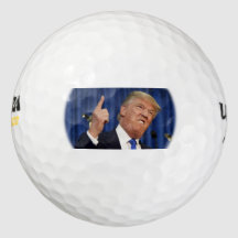 Trump Golf Bollar (Trump Finger Pointing)