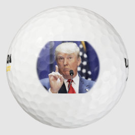 Trump Golf Bollar (Trump Finger Up)