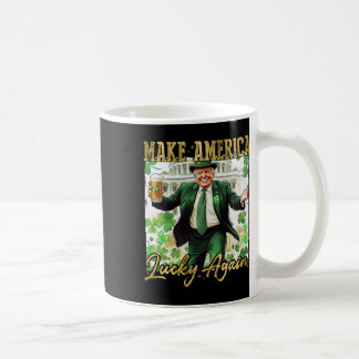 Trump Gör Amerika Lyckligt Igen St Patrick's Day S Kaffemugg