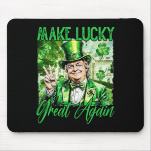 Trump Gör Amerika Lyckligt Igen St Patrick's Day S Musmatta