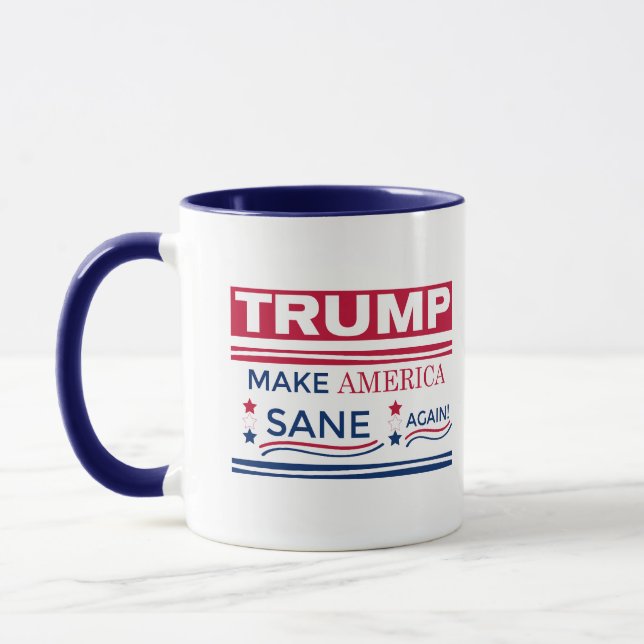 Trump Gör Amerika-sökning igen Mugg (Vänster)