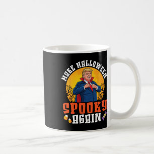Trump Gör Halloween-taloky igen, roligt Dracula Co Kaffemugg
