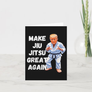 Trump Gör Jiu-jitsu Underbar igen Bjj Kort