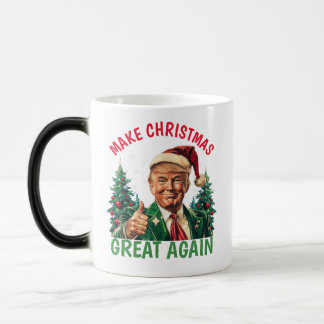 Trump Gör jul Underbar igen jul Magisk Mugg