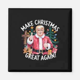 Trump Gör julen Underbar igen julklapp t Magnet