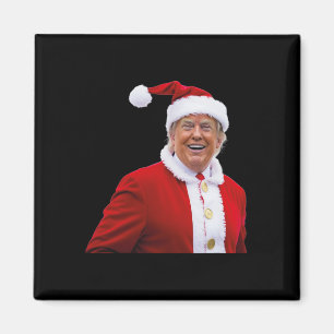 Trump Gör julen Underbar igen jultomten 2 Magnet