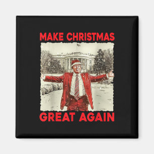 Trump Gör julen Underbar igen, Trump Santa Julafto Magnet