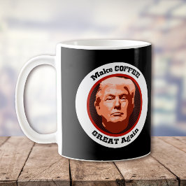 Trump Gör kaffe Underbart Kaffemugg