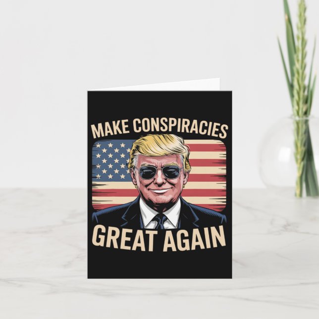 Trump Gör konspirationerna Underbara igen 6 Kort (Framsida)