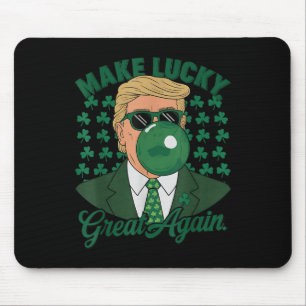 Trump Gör Lucky Underbar igen St. Patricks Day Musmatta