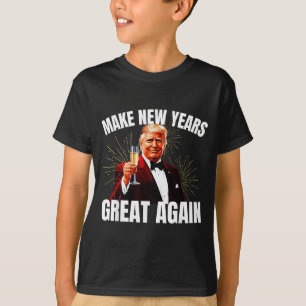 Trump Gör Nytt År Stort Igen Gott Nytt År Ev T Shirt
