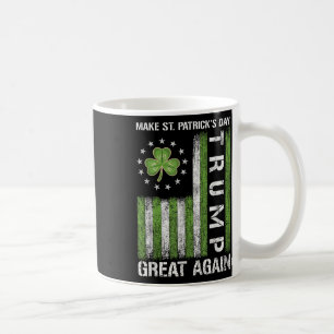 Trump Gör Saint Patricks Day Underbar igen Trump Kaffemugg