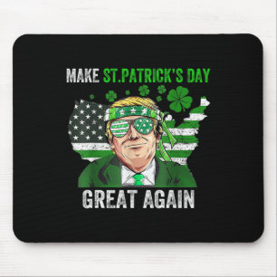 Trump gör St Patricks Day fantastisk igen Rolig Tr Musmatta