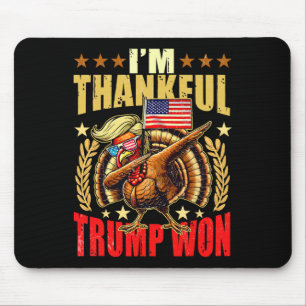 Trump Gör Thanksgivingen Underbar igen Jag är tack Musmatta
