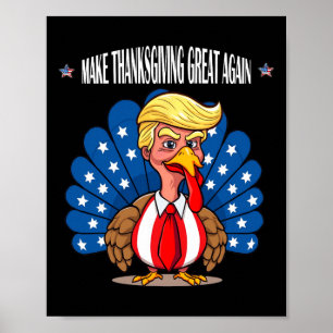 Trump Gör Thanksgivingen Underbar igen Turkiets da Poster