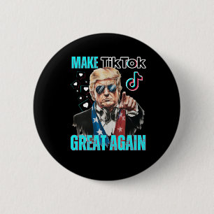 Trump Gör Tiktok Underbar igen Knapp