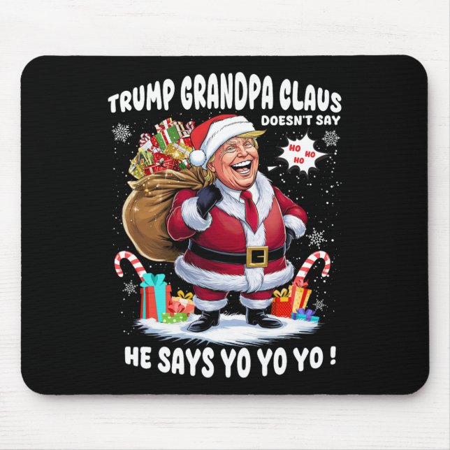 Trump Grandpa Claus Unyo jul Musmatta (Framsidan)