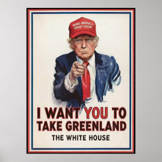 Trump Greenland Poster