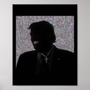 Trump Grillz Donald Trump Smiling Art Trump 2024 Poster