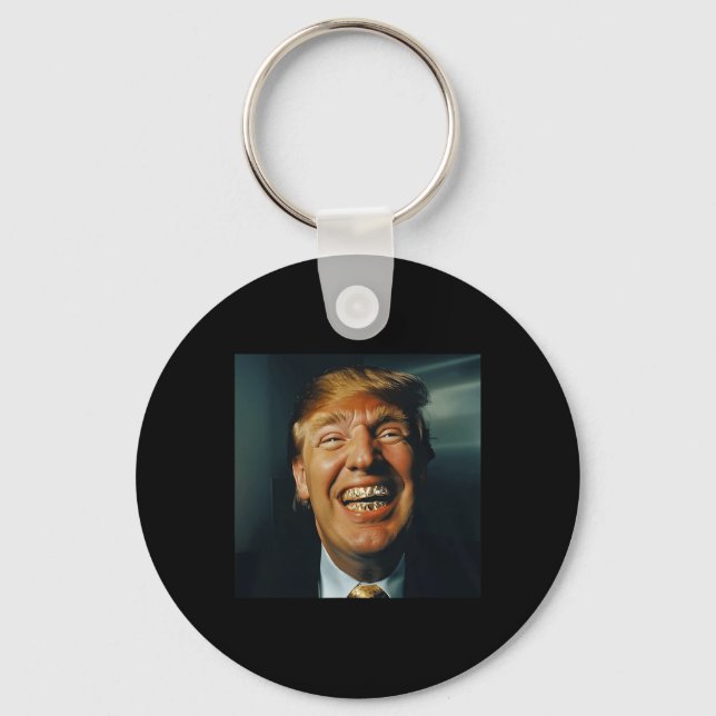 Trump Grillz Nyckelring (Framsida)