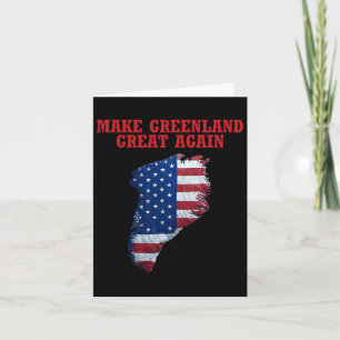 Trump Grönland USA flagga gör Grönland Underbart A Kort