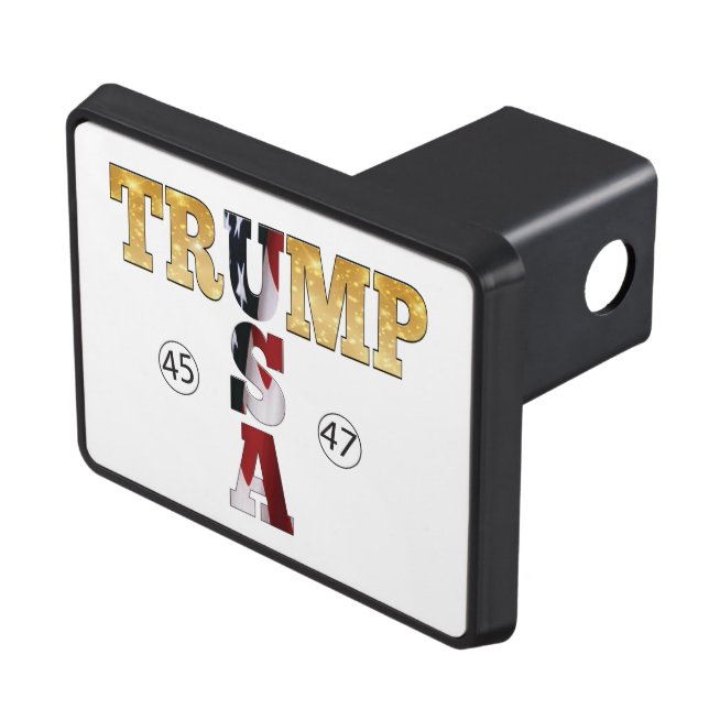 Trump Guld Presidents USA Dragkroksskydd (Topp Höger)