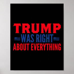 Trump hade rätt om allting 13 poster