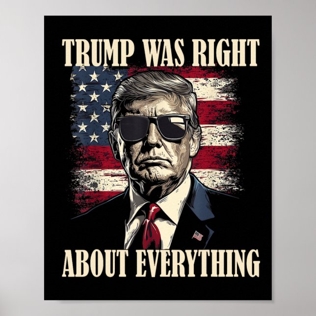 Trump hade rätt om allting 6  poster (Framsidan)