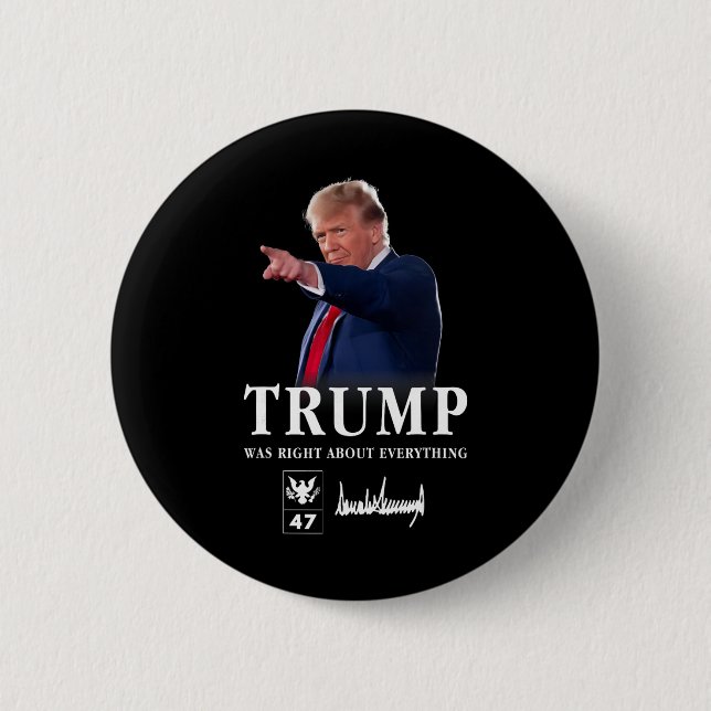 Trump hade rätt om allting _7 knapp (Framsida)