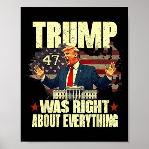 Trump hade rätt om allting poster
