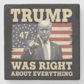 Trump hade rätt om allting USA Amerika Stenunderlägg