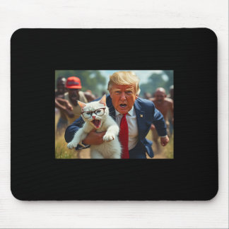 Trump håller katt rösta Trump husdjur för Trump rö Musmatta