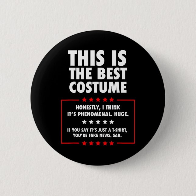 Trump Halloween Costume Knapp (Framsida)