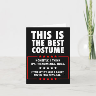 Trump Halloween Costume Kort