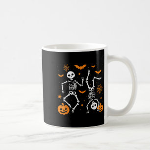 Trump Halloween skelett rolig Kaffemugg