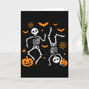 Trump Halloween Skelett Rolig Kort