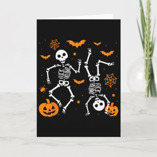 Trump Halloween Skelett Roligt Kort