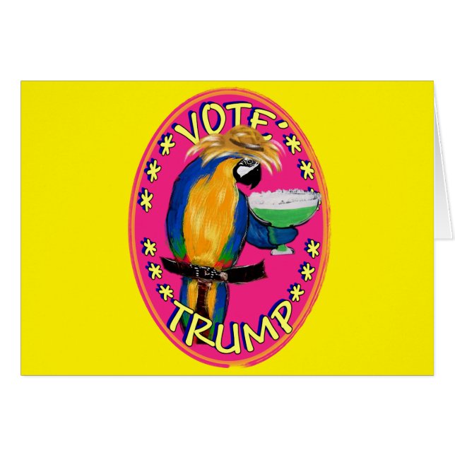 TRUMP HÄLSNINGSKORT (Framsidan Horizontal)