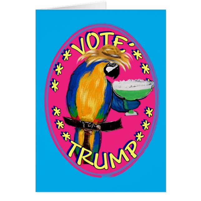 TRUMP HÄLSNINGSKORT (Framsidan)