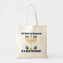 Trump Hanukkah Funny judisk politisk Tygkasse