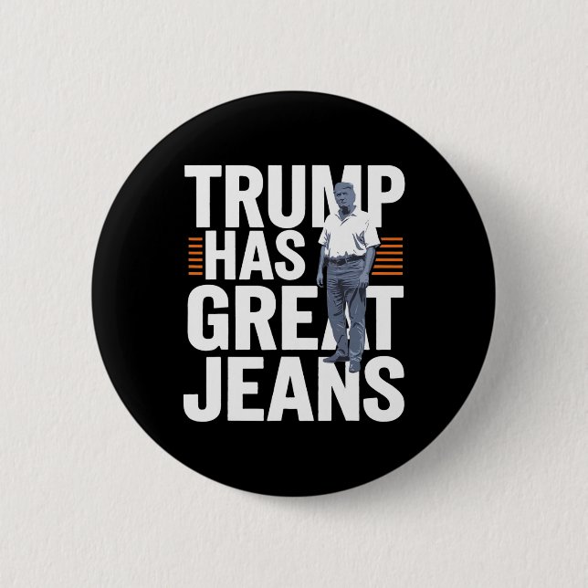 Trump Har Stora Byxor 1  Knapp (Framsida)