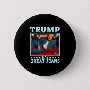 Trump Har Stora Jeans Roligt Meme 3 Knapp